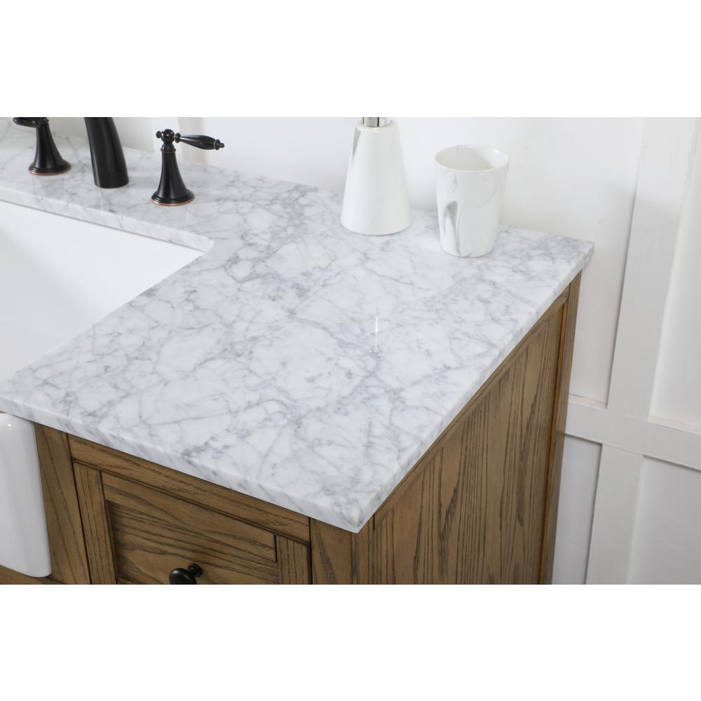 48 inch Single bathroom vanity in driftwood. Picture 5