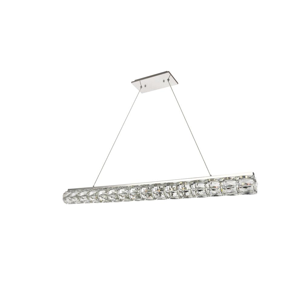 Valetta Integrated LED chip light Chrome Chandelier Clear Royal Cut Crystal. Picture 1