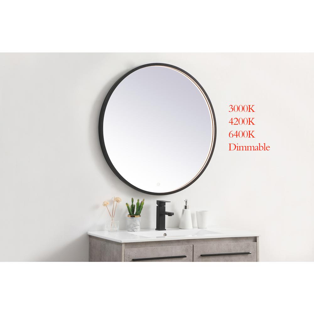 Pier 32 inch LED mirror with adjustable color temperature. Picture 2