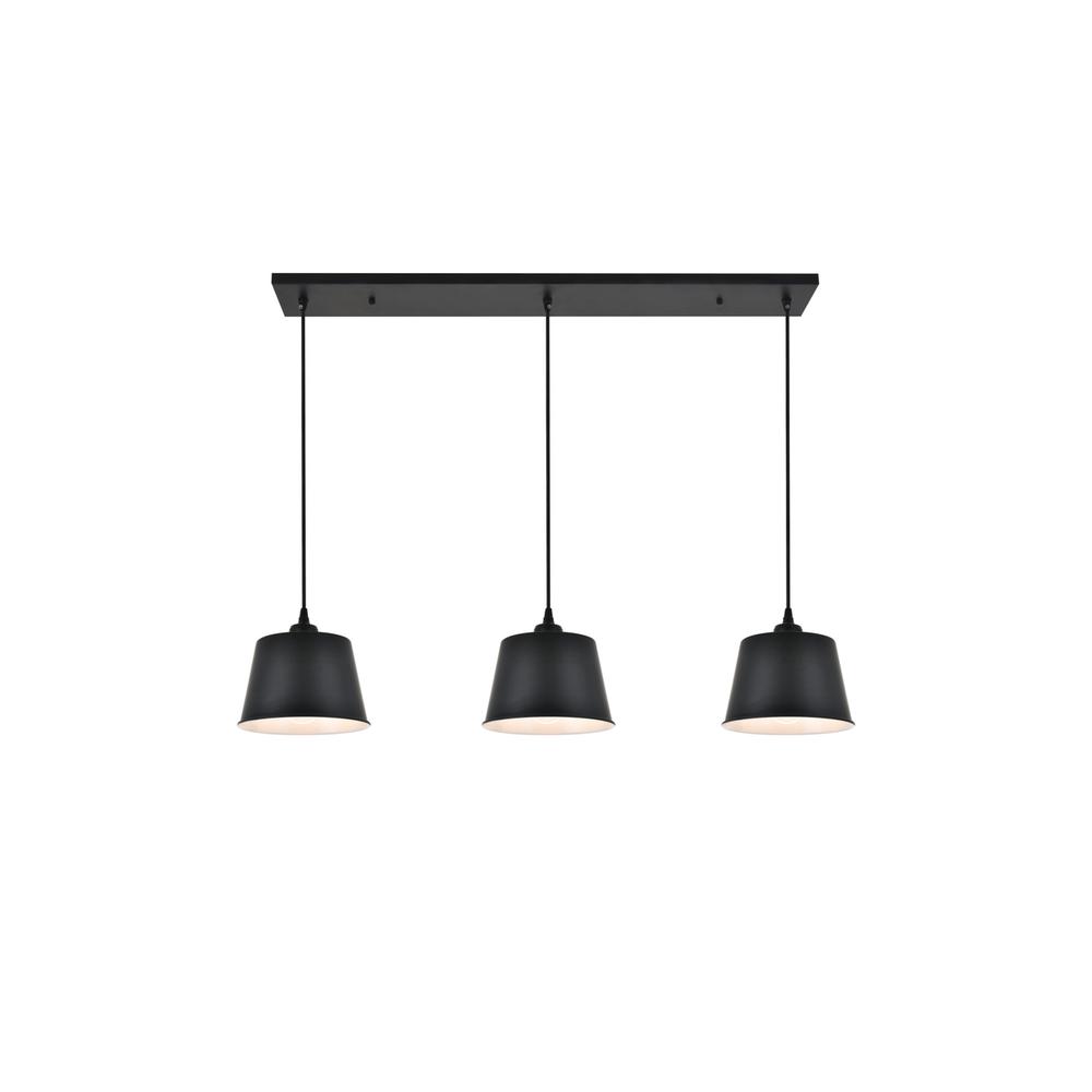 Nota 3 light black Pendant. Picture 1
