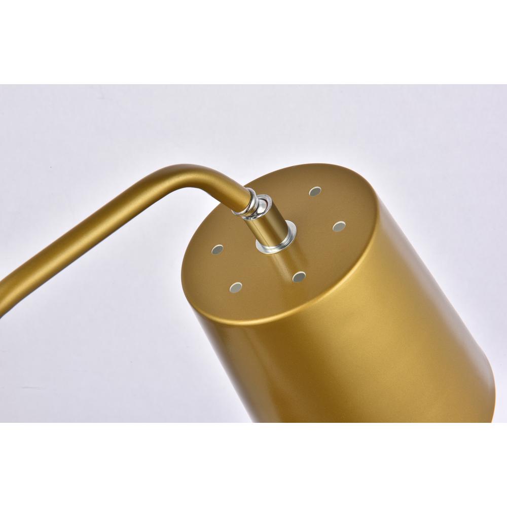 Leroy 1 light brass table lamp. Picture 3