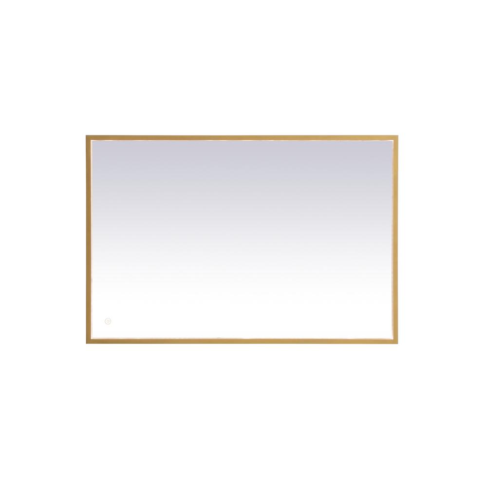 Pier 27x40 inch LED mirror with adjustable color temperature. Picture 7