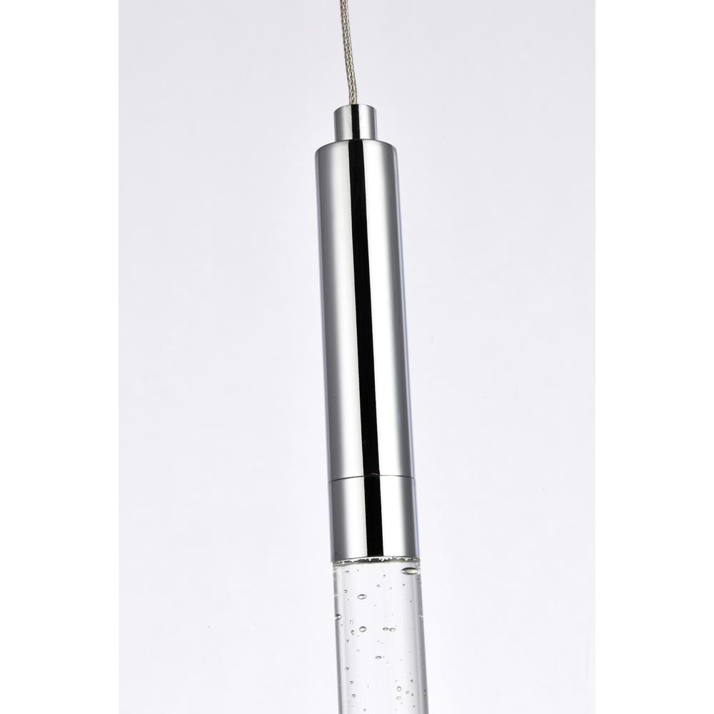 Ruelle 1 light Chrome Pendant. Picture 4