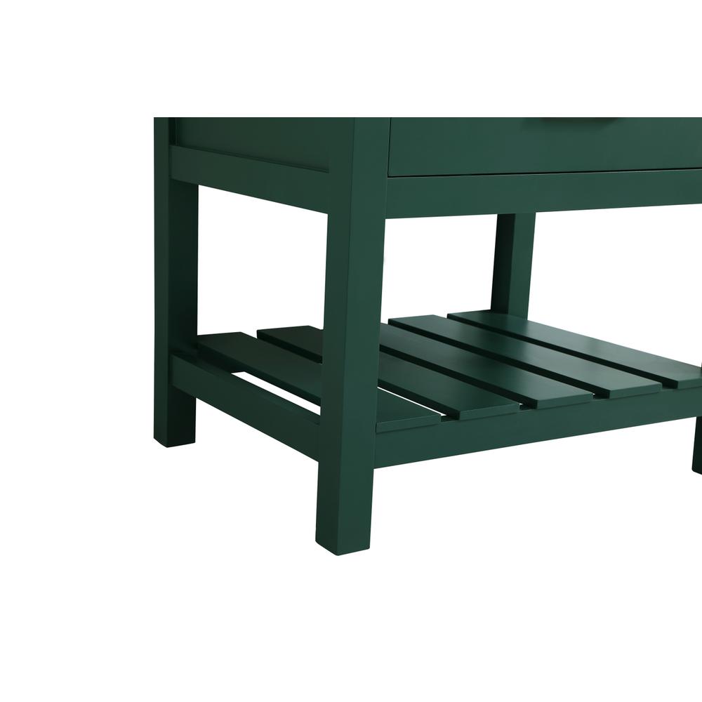 30 inch Single bathroom vanity in green. Picture 13