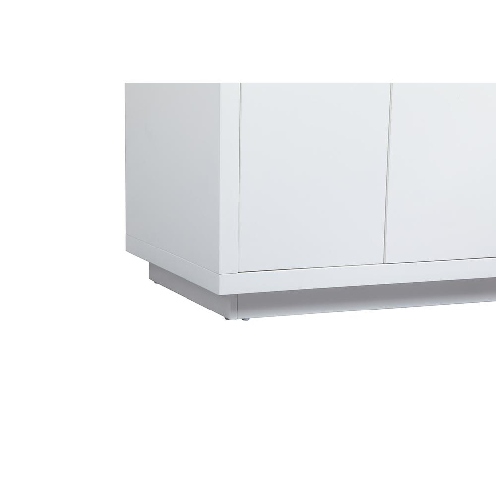 42 inch Single bathroom vanity in white. Picture 13