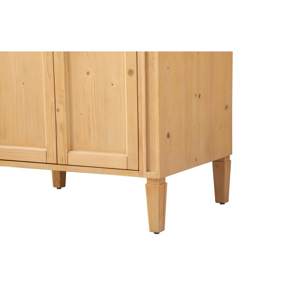 30 inch Single bathroom vanity in natural wood. Picture 13