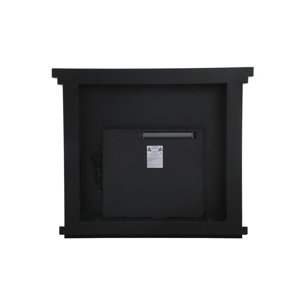 47.5 in. Crystal mirrored mantle with crystal insert fireplace. Picture 10