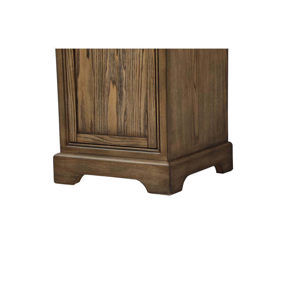 19 inch Single bathroom vanity in driftwood. Picture 13