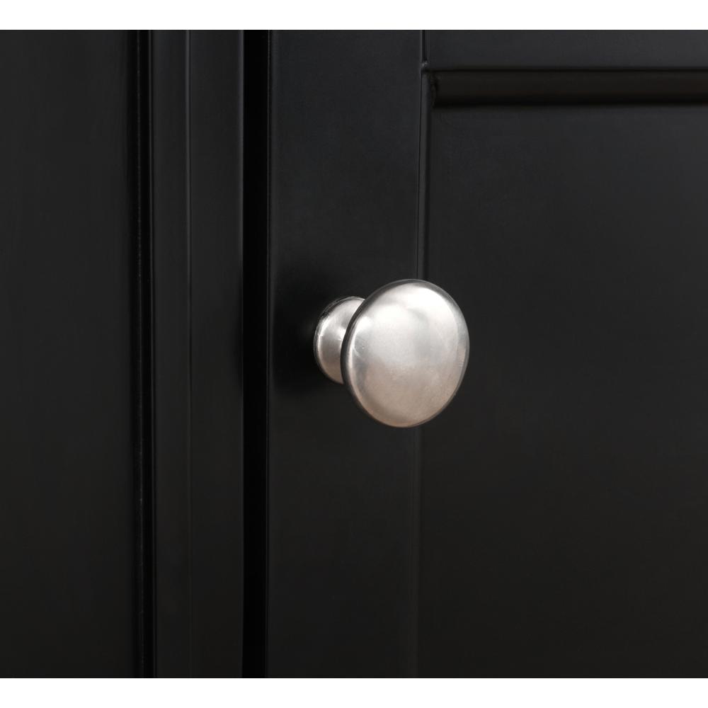 18 inch Single bathroom vanity in Black. Picture 12