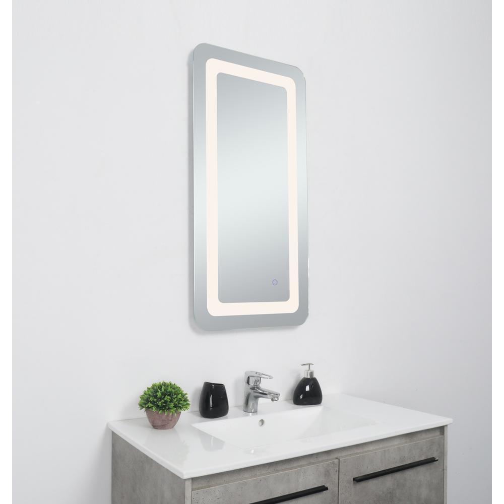 Genesis 18in x 36in soft edge LED mirror. Picture 2