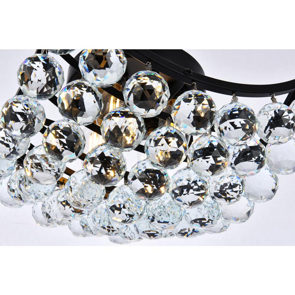 Corona 12 inch black flush mount. Picture 5