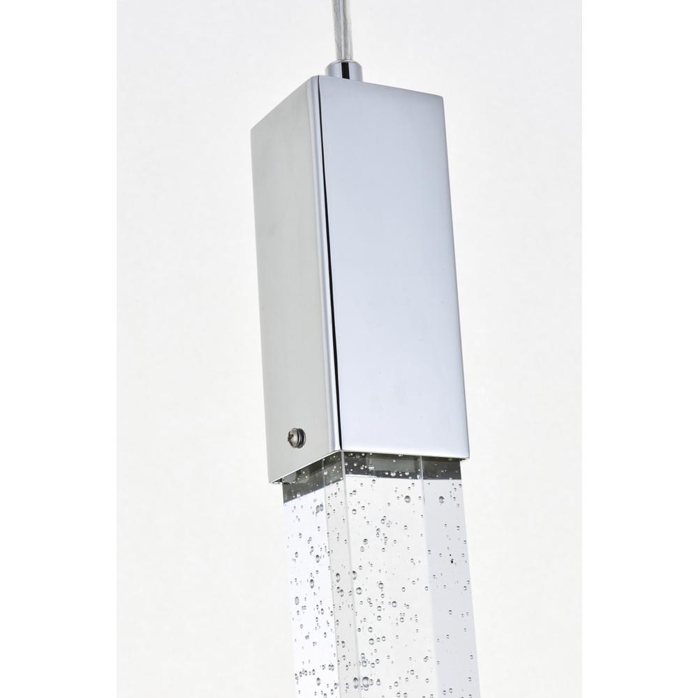 Weston 8 lights pendant in chrome. Picture 5