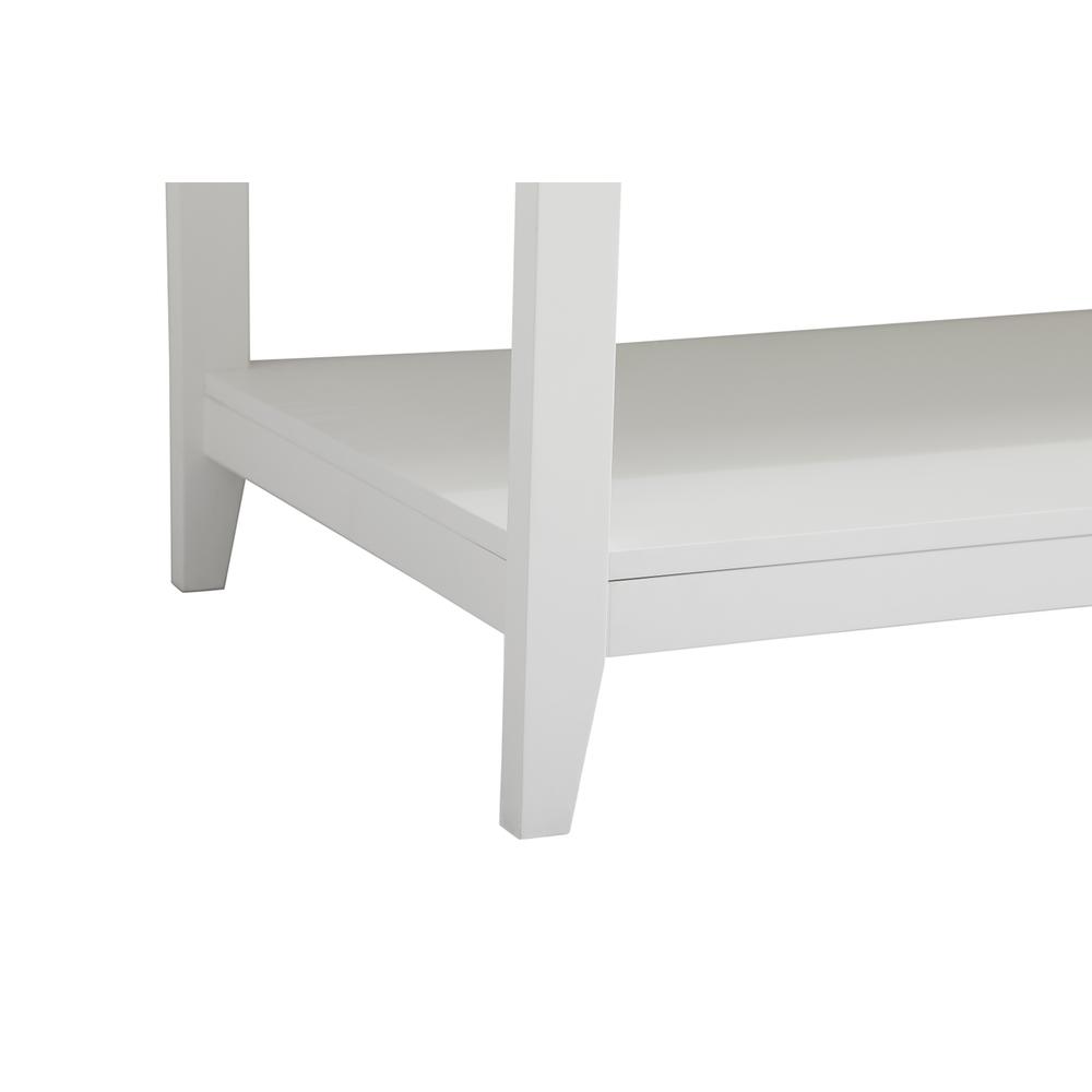 60 inch Double Bathroom Vanity in White. Picture 12