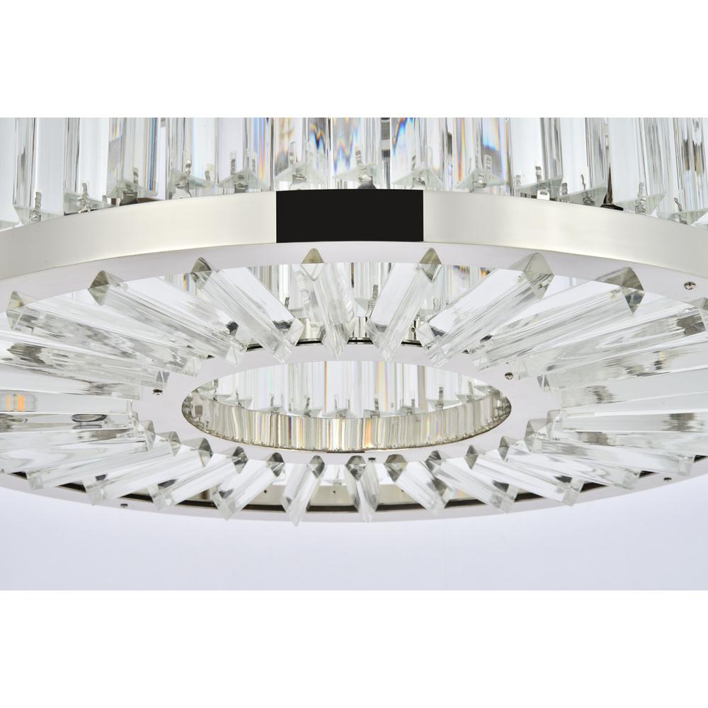 Chelsea 8 light polished nickel Chandelier Clear Royal Cut Crystal. Picture 3