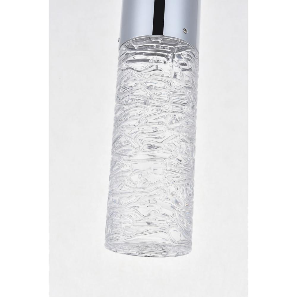 Constellation 1 light Chrome LED Pendant. Picture 11