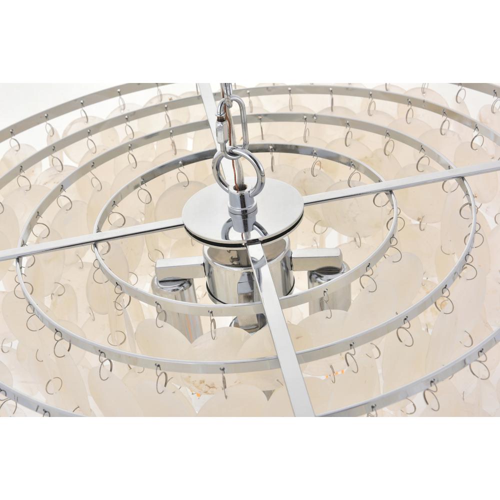 Selene 4 light Chrome Pendant. Picture 10