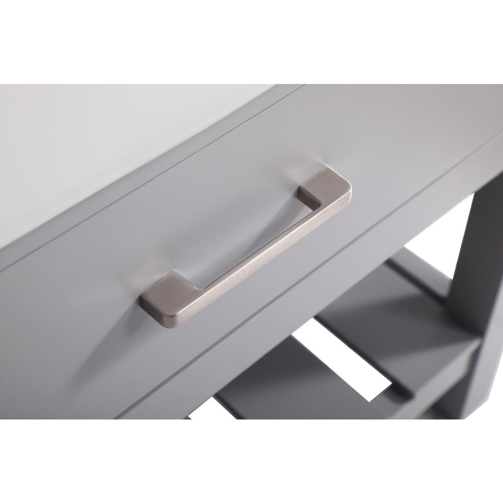 30 inch Single bathroom vanity in grey. Picture 12