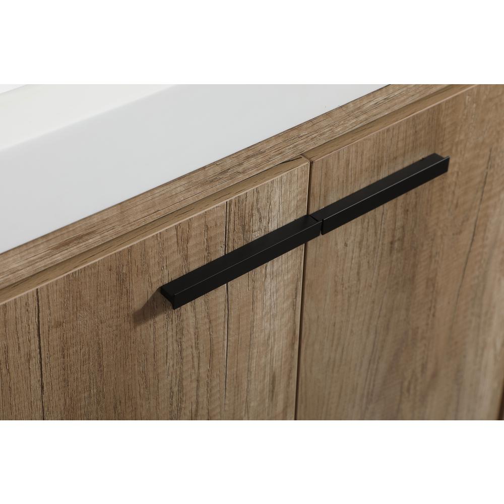 24 inch Single bathroom vanity in natural oak. Picture 12