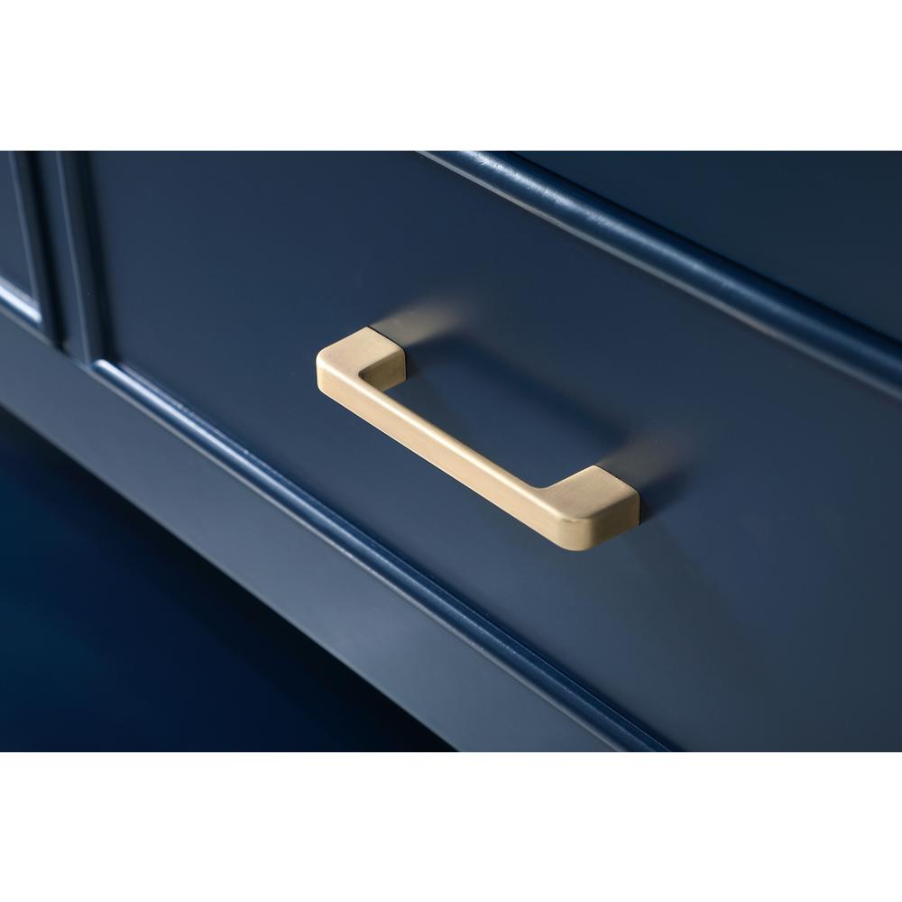 72 inch double bathroom vanity in blue. Picture 12