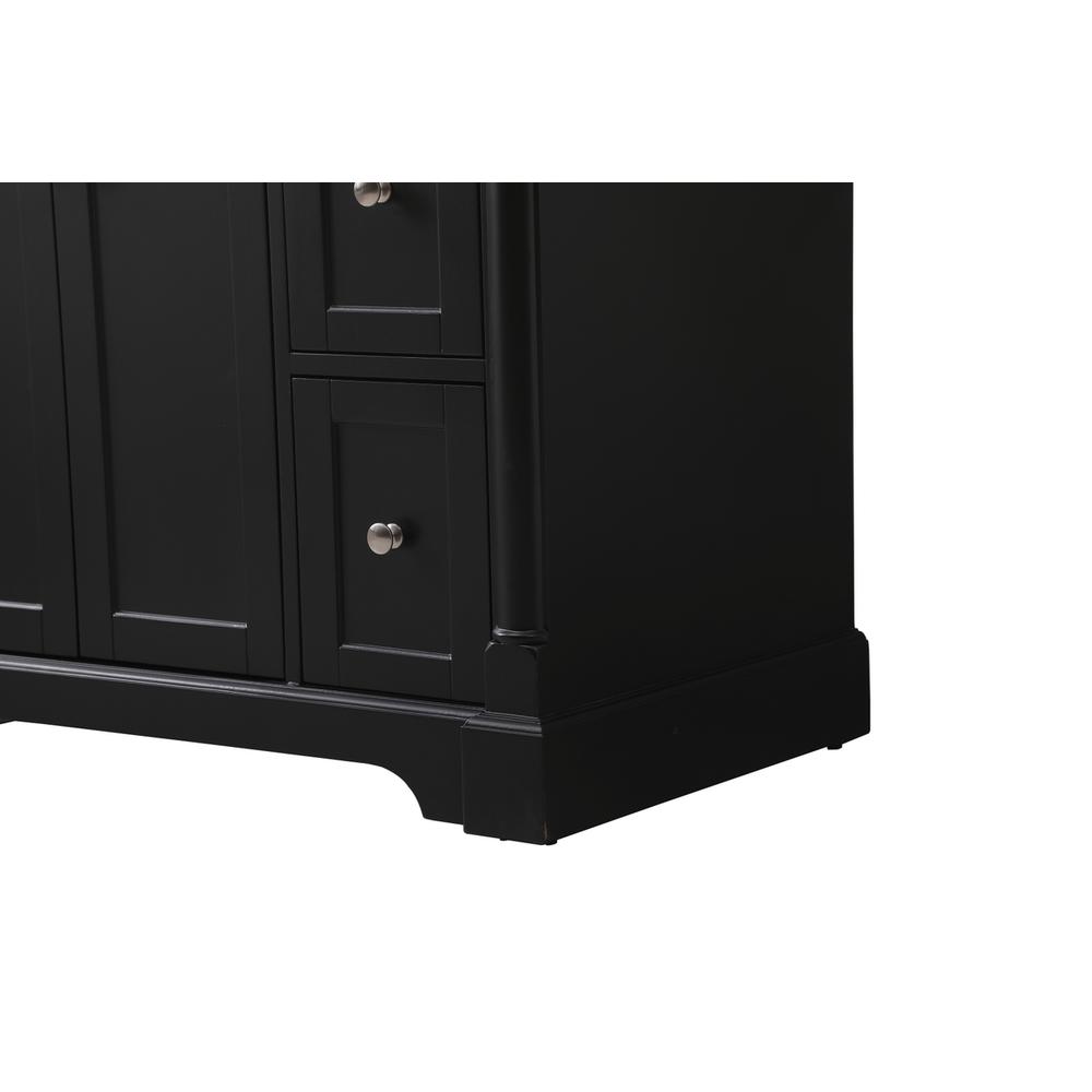 36 inch Single bathroom vanity set in black. Picture 13