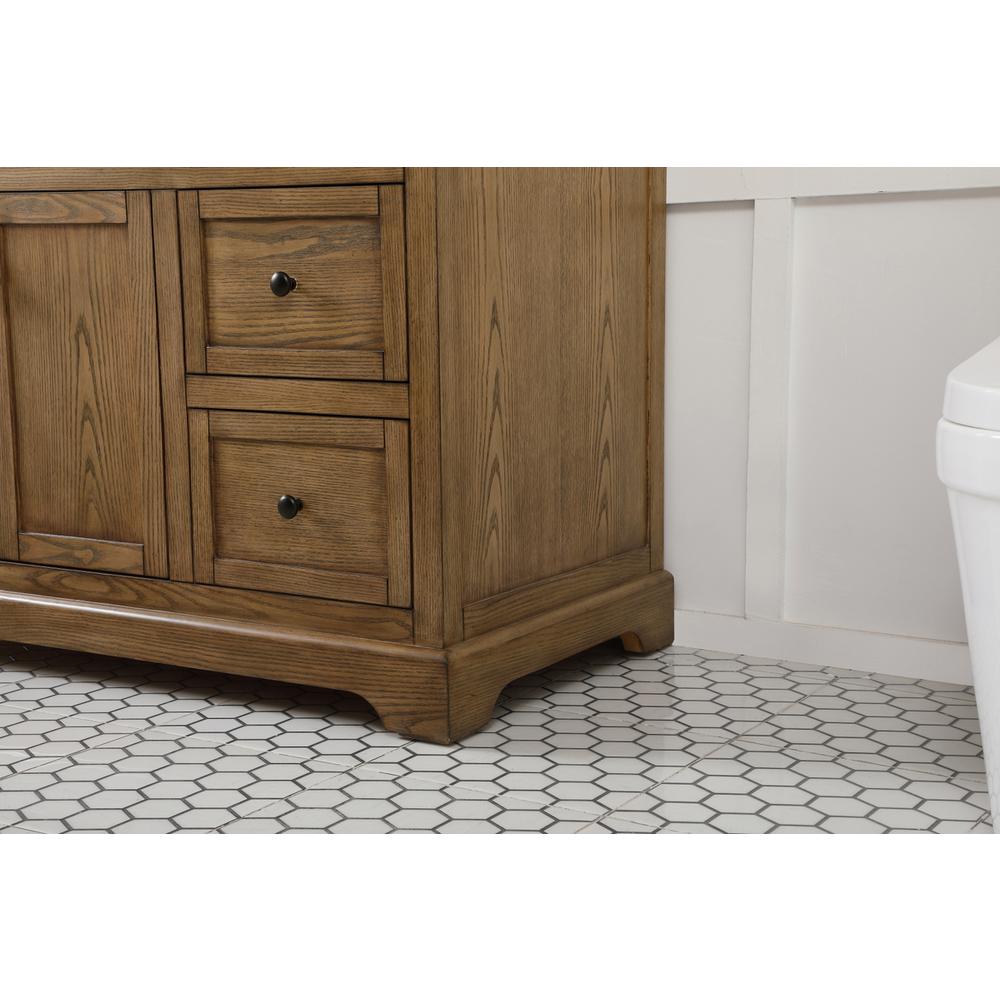 42 inch Single bathroom vanity in driftwood. Picture 6