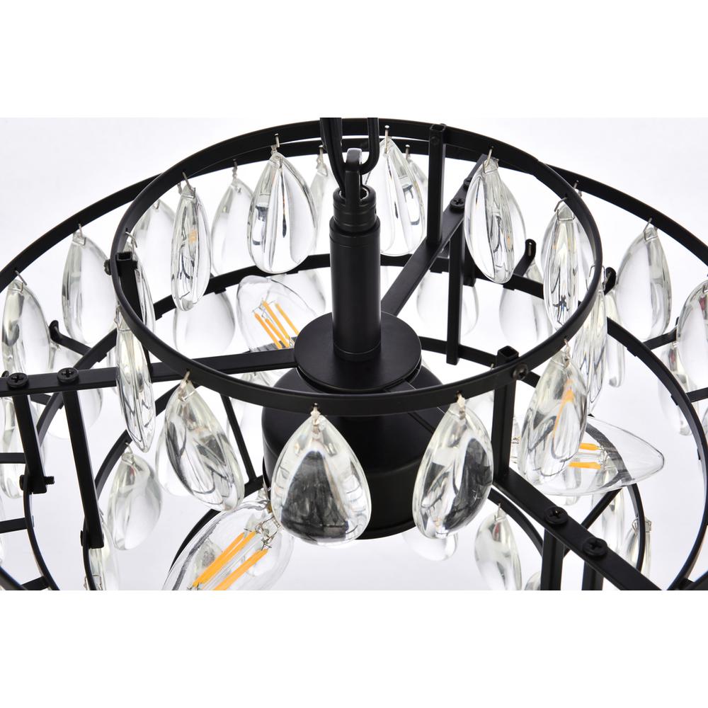 Mila 14 inch pendant in black. Picture 5