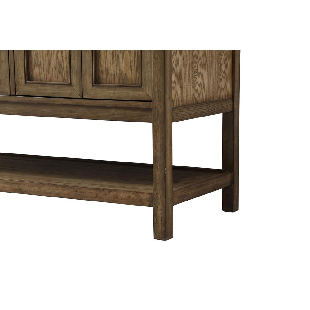 60 inch double bathroom vanity in driftwood. Picture 13