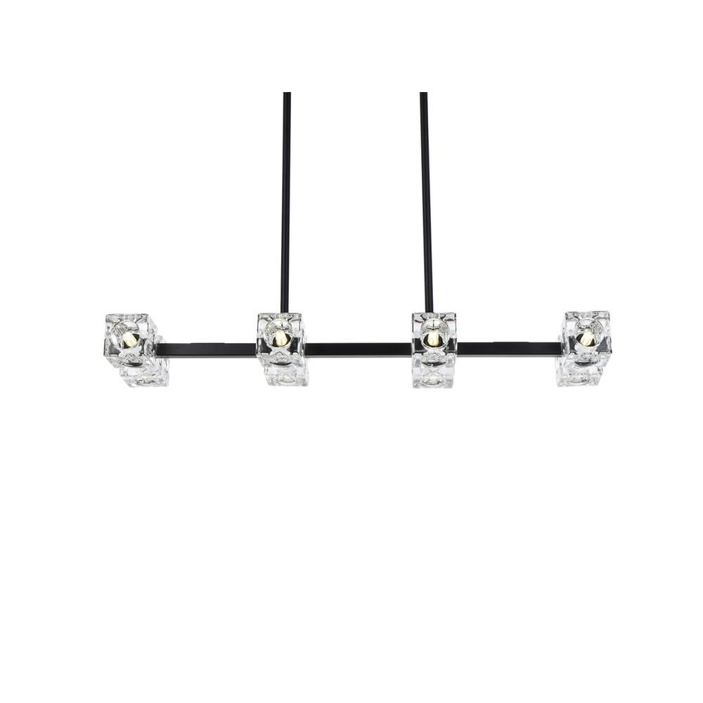 Lyra 30 inch Pendant Light in Black. Picture 2