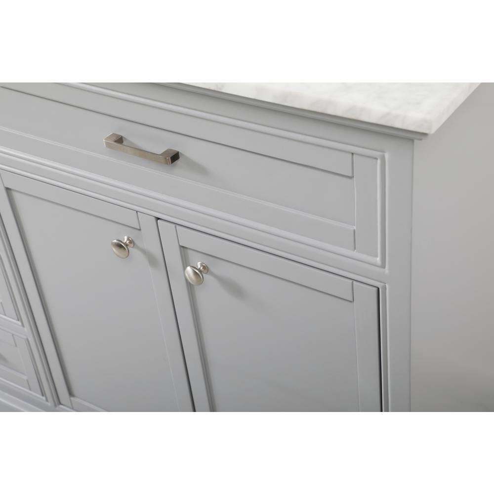 72 inch double bathroom vanity in grey. Picture 12