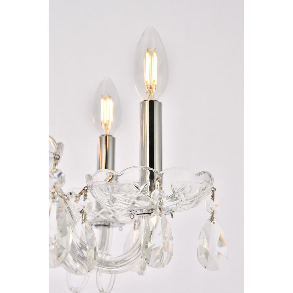 Princeton 8 light Chrome Chandelier Clear Royal Cut Crystal. Picture 5