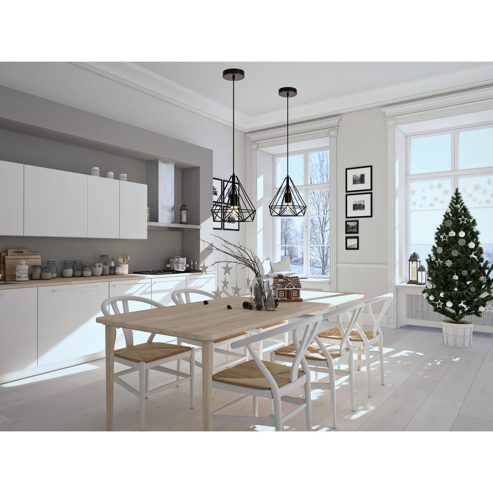 Jago Collection Pendant D9.8 H9.8 Lt:1 Black Finish. Picture 6