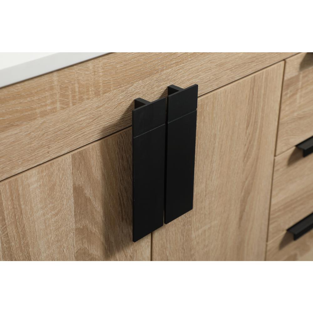 32 inch Single bathroom vanity in mango wood. Picture 12
