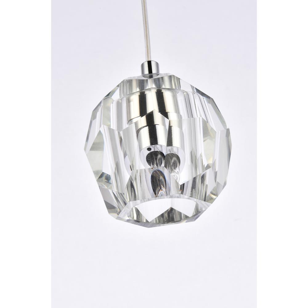 Eren 1 light Chrome pendant. Picture 5