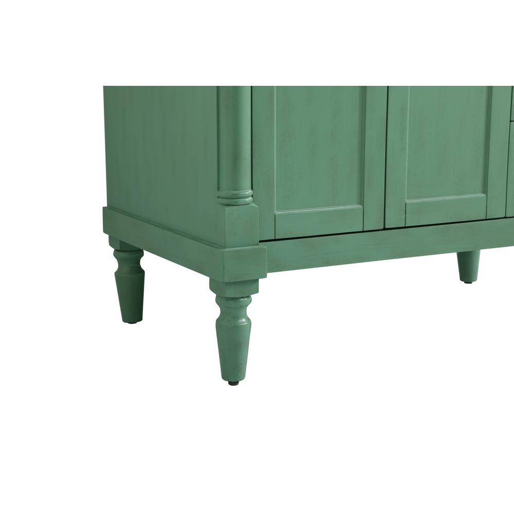 36 inch Single Bathroom vanity in vintage mint. Picture 13
