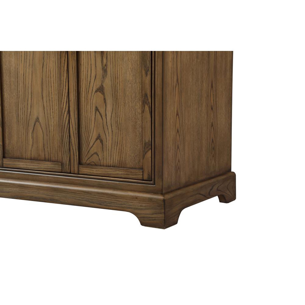 72 inch double bathroom vanity in driftwood. Picture 13