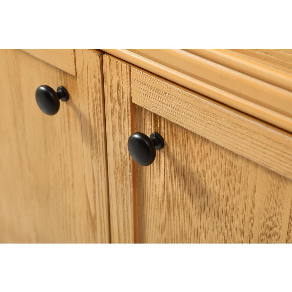60 inch Single bathroom vanity in natural wood. Picture 12
