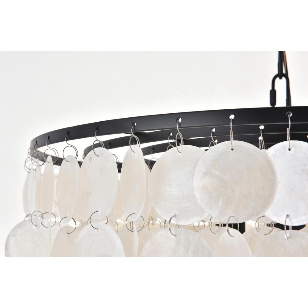 Selene 4 light Black Pendant. Picture 8