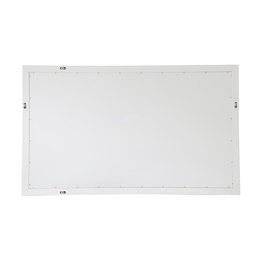Aqua rectangle vanity mirror 60 inch in White. Picture 6