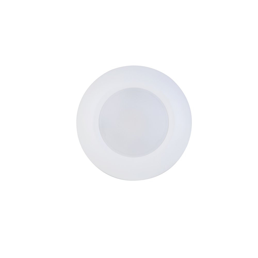 5 Inch 3000K-5000K Selectable 10W 600 Lumens Disk Light In White Pack Of 4. Picture 3