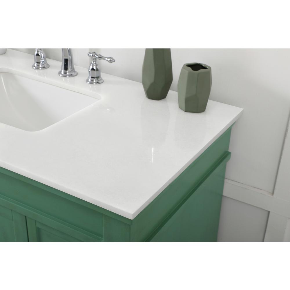 42 inch Single Bathroom vanity in vintage mint. Picture 5