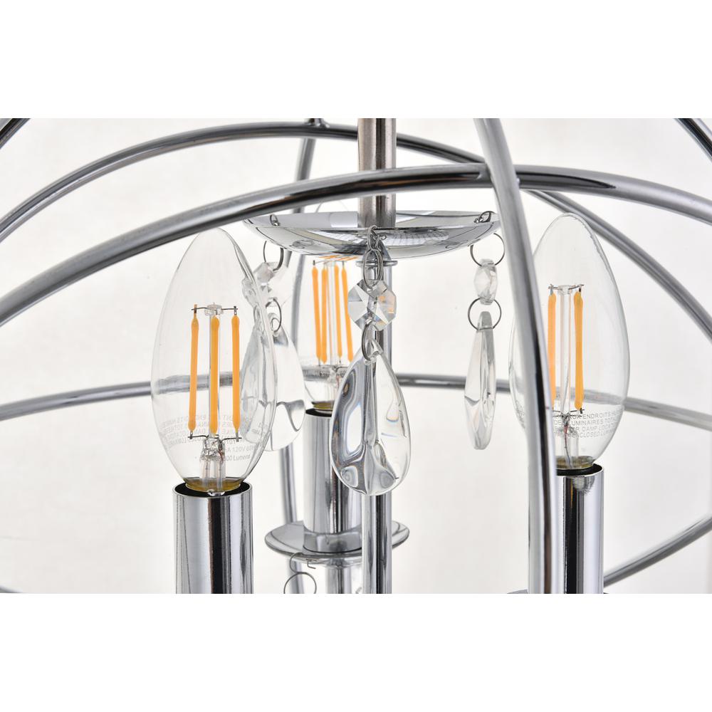Wallace 3 light Chrome Pendant. Picture 10