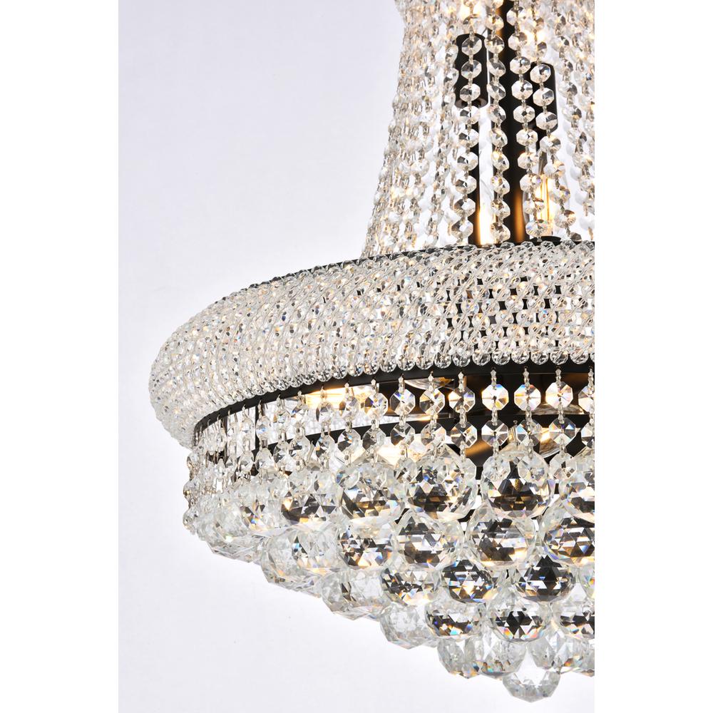 Primo 20 inch black chandelier. Picture 4