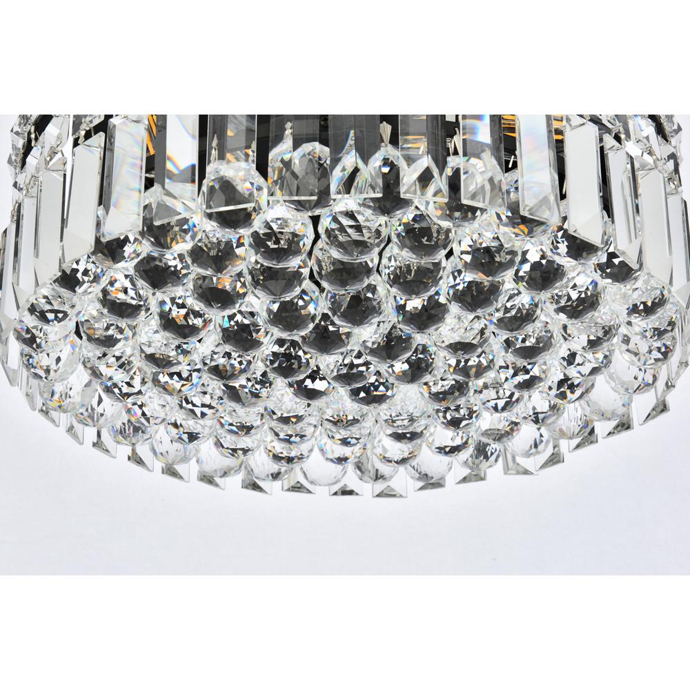 Maxime 14 inch black flush mount. Picture 4