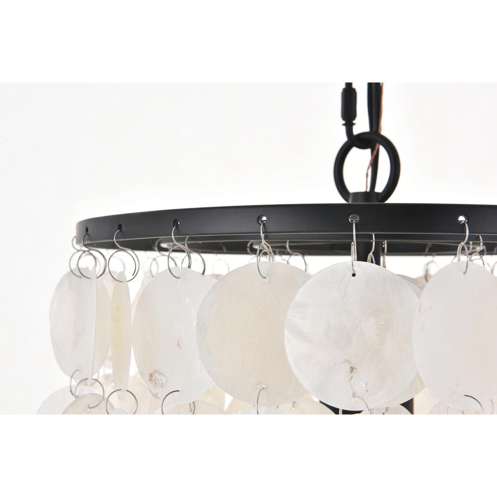 Selene 1 light Black Pendant. Picture 8