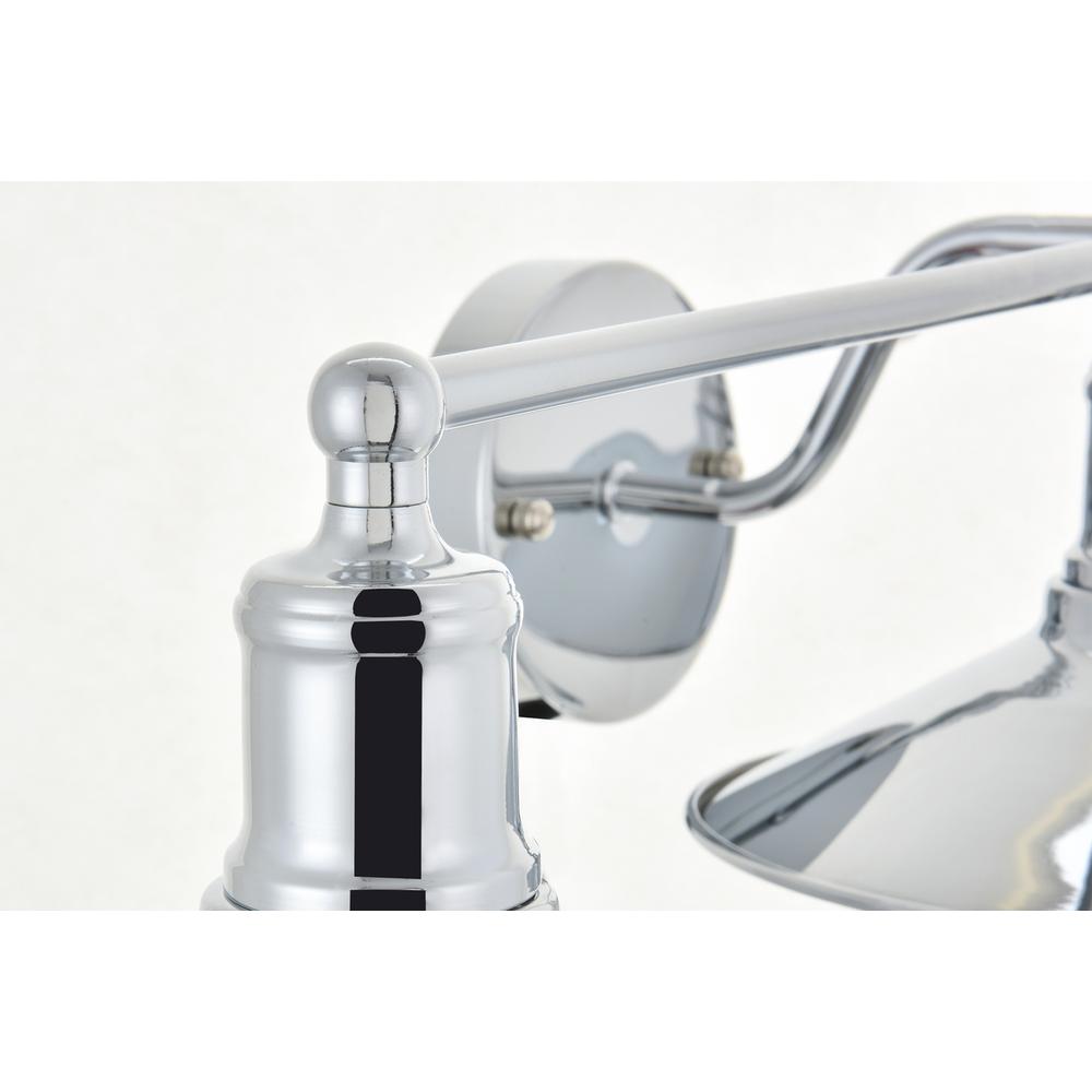Etude 3 light chrome Wall Sconce. Picture 8