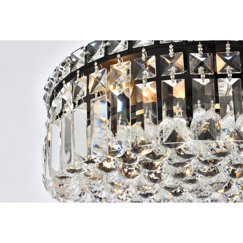 Maxime 14 inch black flush mount. Picture 5