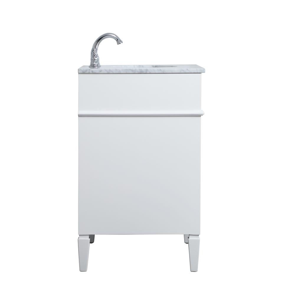 30 inch Single bathroom vanity in White. Picture 13