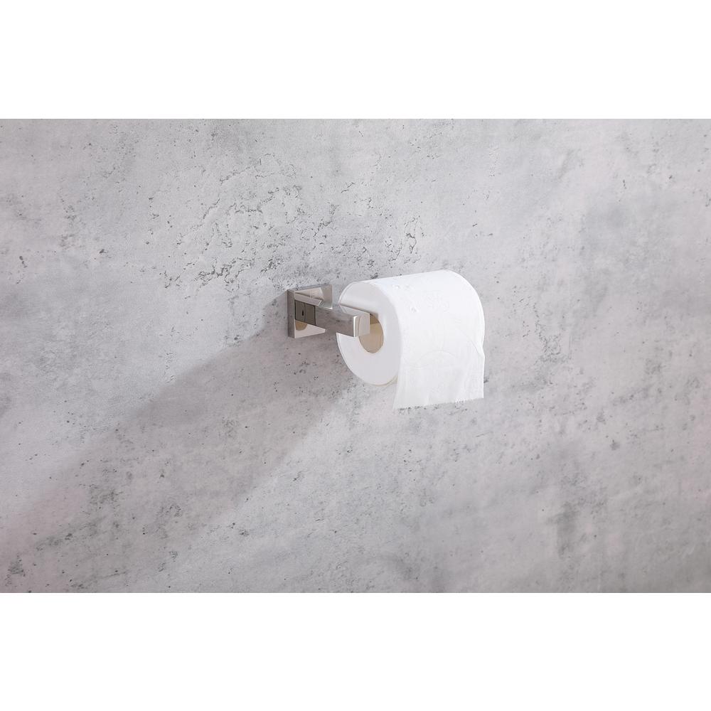 Isla 4-Piece Bathroom Hardware Set in Chrome. Picture 4