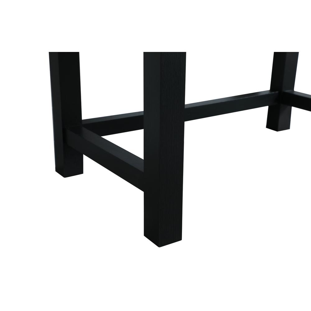 36 Inch ADA Compliant Bathroom Vanity In Black. Picture 13