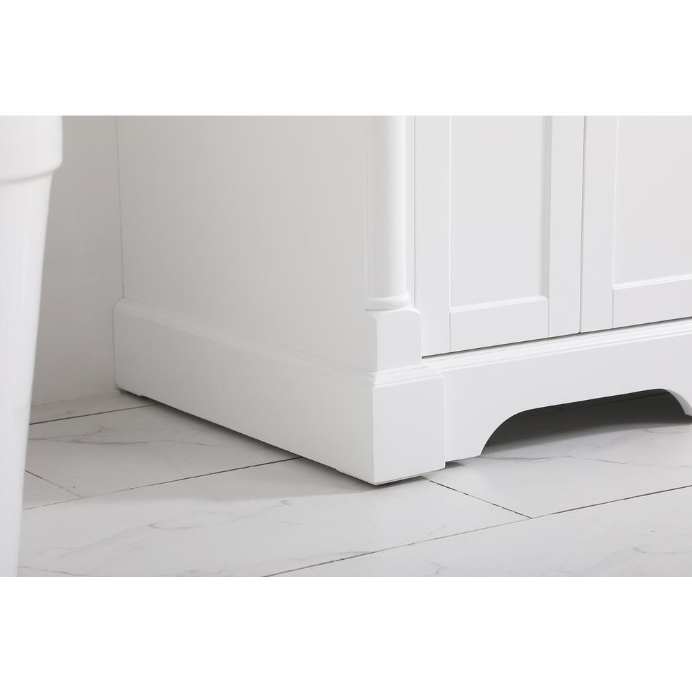 24 inch Single bathroom vanity in  White. Picture 6